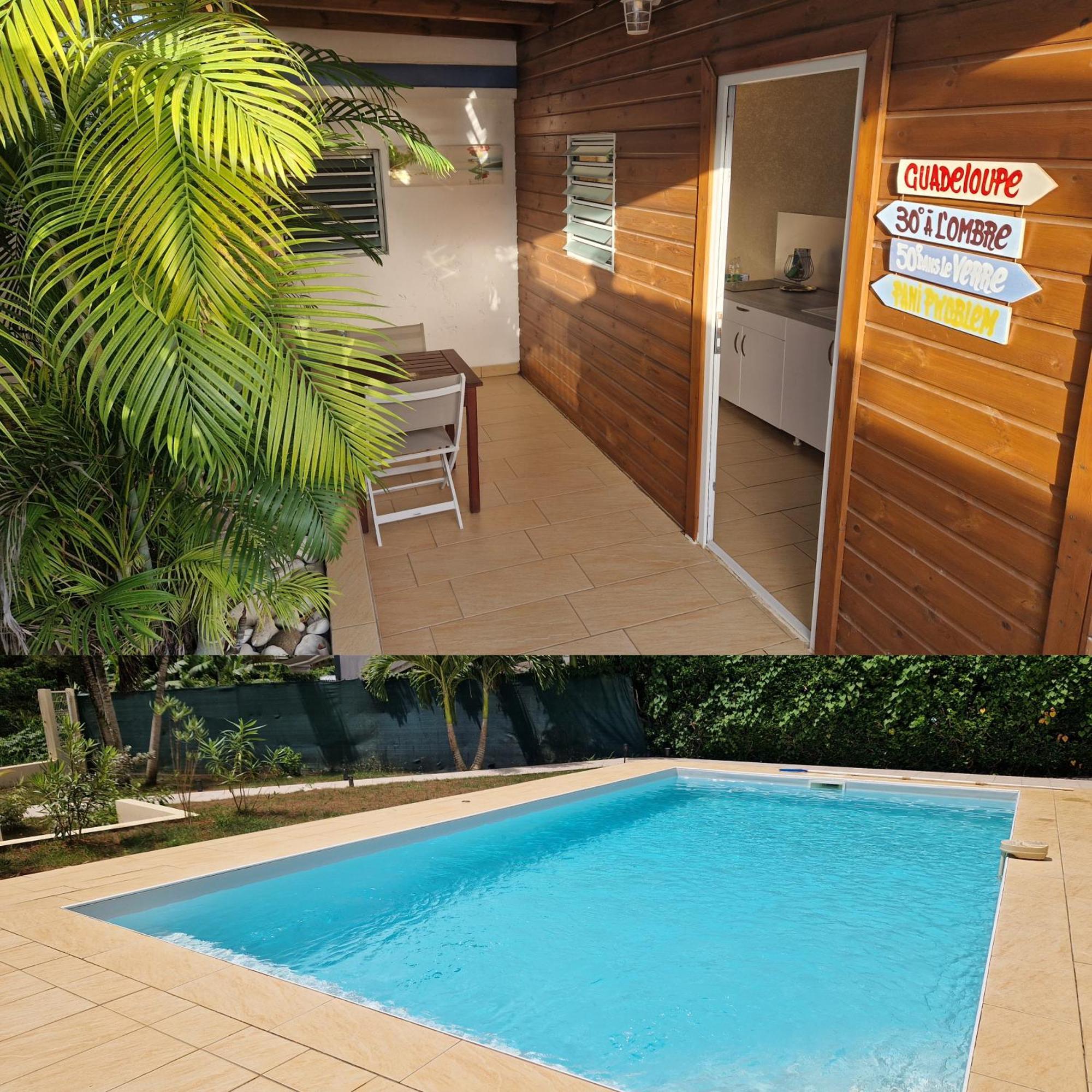 F2 Zen & Green - Piscine Et Confort Baie-Mahault Luaran gambar
